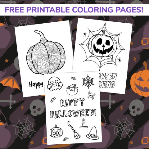 Halloween coloring pages 2021