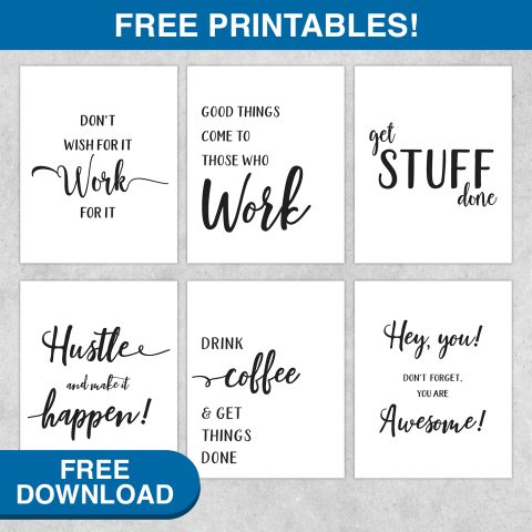Office printables
